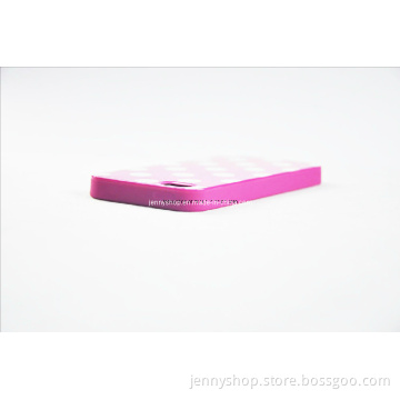 Mobile Phone Silicone Case Hot Pink for iPhone 5